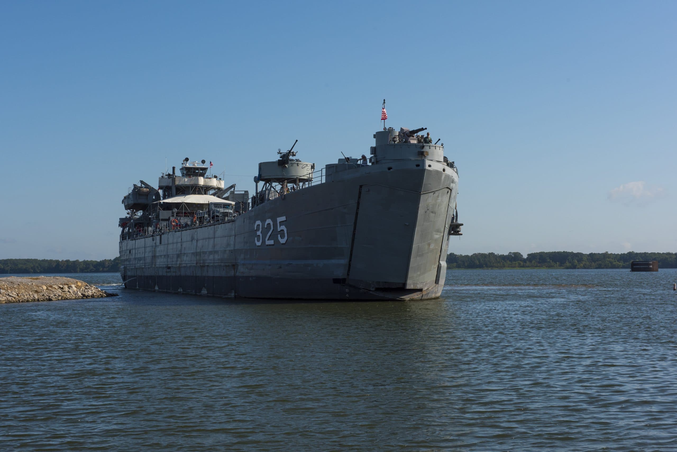 LST 325 WWII Ship in Residence