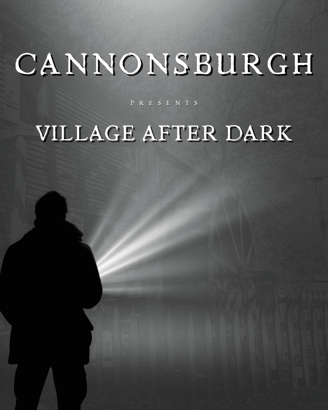 Cannonsburgh Village After Dark