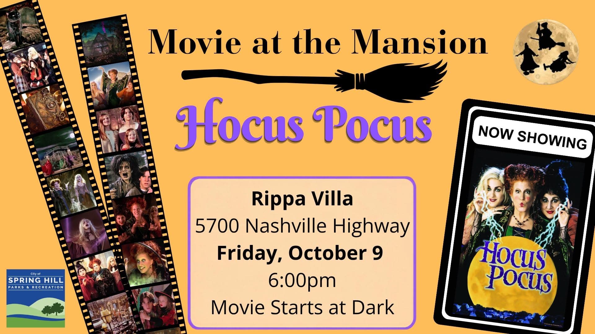 Movie at the Mansion