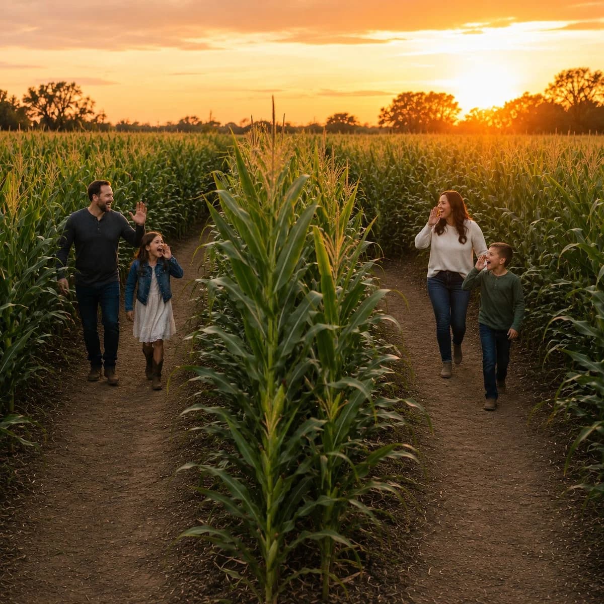 Shuckles Corn Maze & Pumpkin Patch at Fiddle Dee Farms