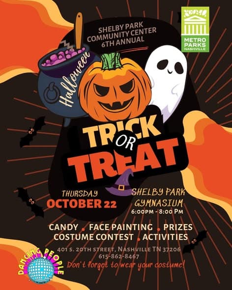 Shelby Community Center’s 6th Annual Halloween Trick-or-Treat Event