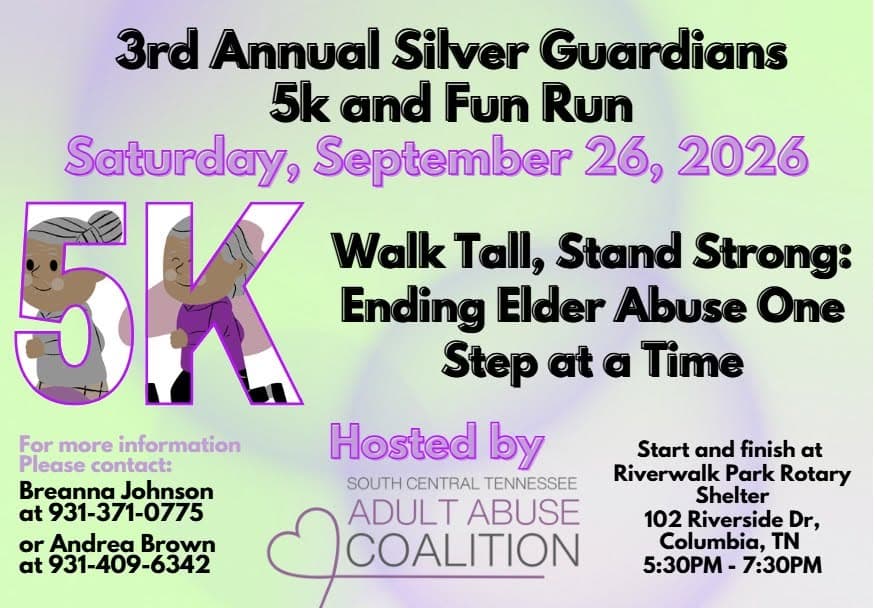 3rd Annual Silver Guardian 5K and Fun Run